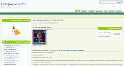 Desktop Screenshot of glasgowmuslims.com